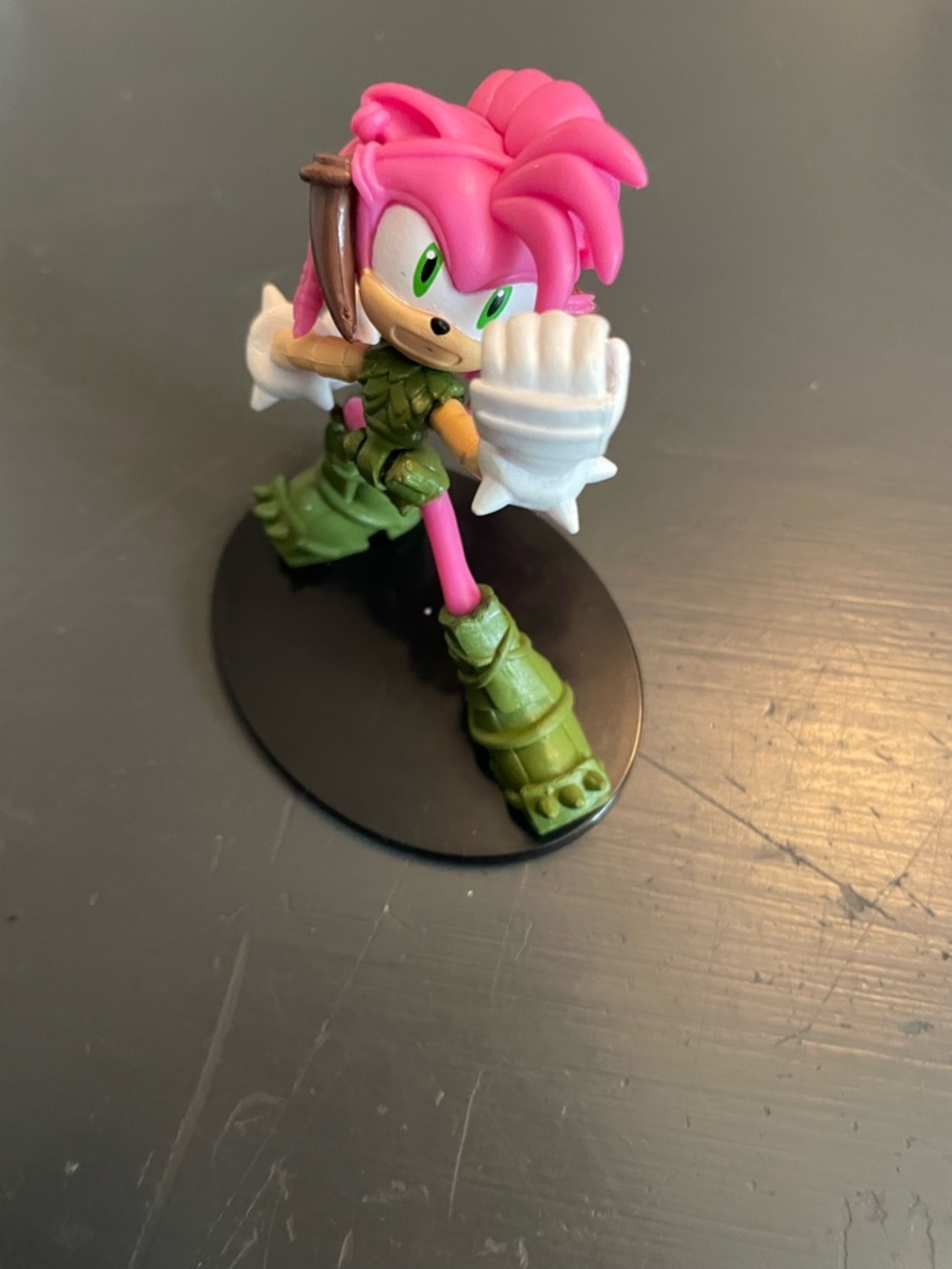 Sonic Prime Amy Thorn Rose Action Figure Netflix Set No Hammer